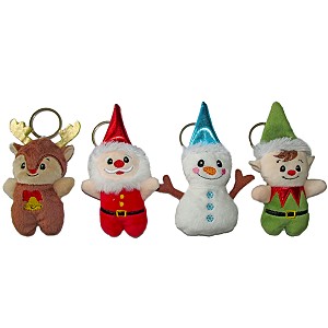 Brelok Bałwanek Renifer Łoś Święty Mikołaj Elf 4 wzory - 10cm