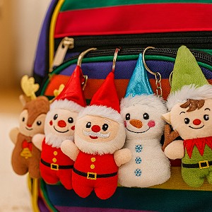 Brelok Renifer Bałwanek Łoś Święty Mikołaj Elf 10cm OSTATNIE 11