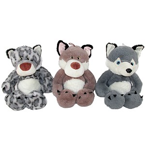Lisek Piesek Gepard Pantera Zwierzęta Mix - 25cm
