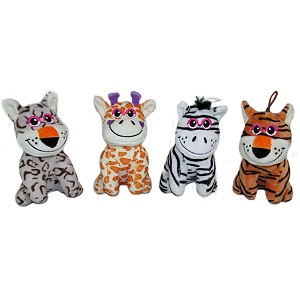 Pantera Żyrafa Zebra Tygrys - 14cm Pantera Żyrafa Zebra Tygrys - 14cm