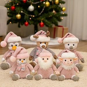 Zwierzęta Świąteczne 6 wzorów - 24cm