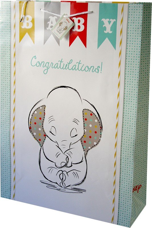 Torebka prezentowa Dumbo Disney - 72cm