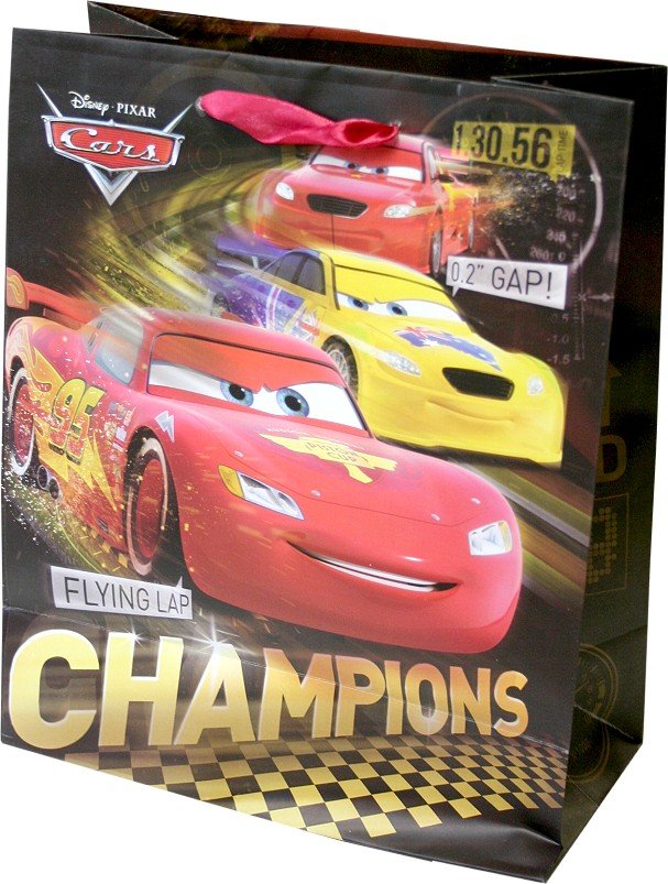 Torebka prezentowa Cars Autka Disney - 33cm
