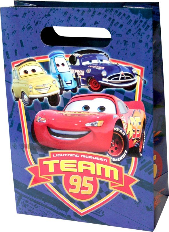 Torebka prezentowa Cars Autka Disney - 26cm
