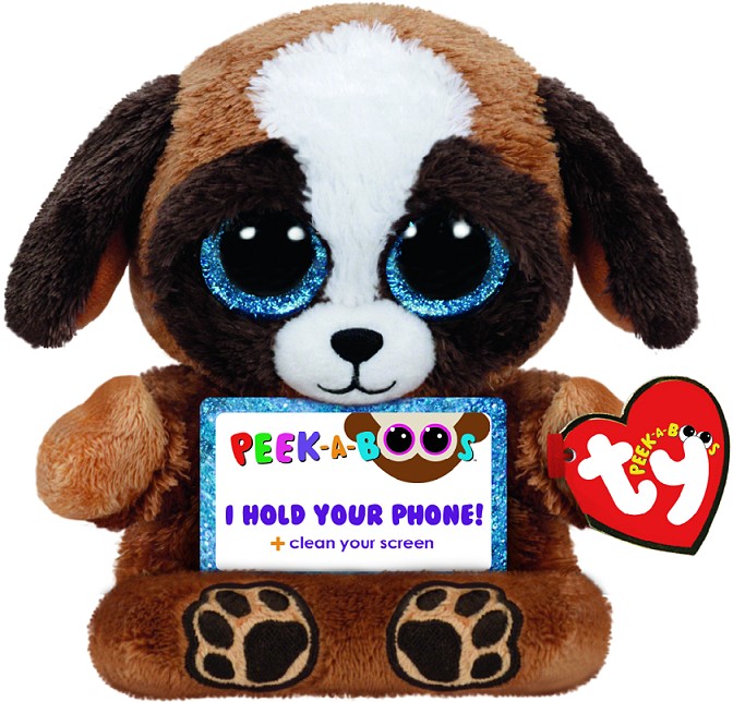 Pies Pups podstawka na telefon TY - 14cm