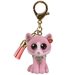 Brelok figurka kotek różowy Fiona Mini Boos TY - 6cm Brelok figurka kotek różowy Fiona Mini Boos TY - 6cm