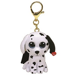 Brelok figurka Piesek Dalmatyczyk Fetch Mini Boos TY - 6cm