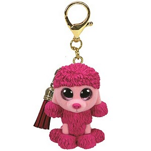 Brelok figurka Pies pudel różowy Patsy Mini Boos TY - 6cm Brelok figurka Pies pudel różowy Patsy Mini Boos TY - 6cm
