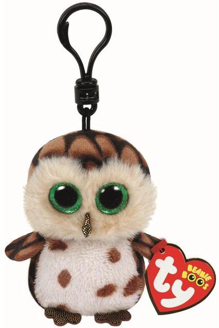 Brelok Sowa Sammy Pupilki TY - 9cm