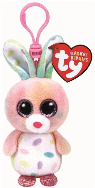 Brelok Królik Zając Bubby Pupilki TY - 9cm