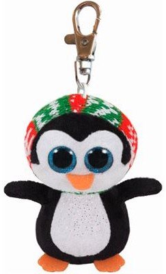 Brelok Pingwin Świąteczny Penelope TY - 9cm