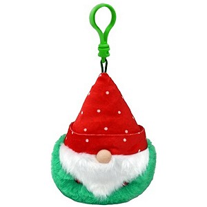 Brelok Święty Mikołaj Topsy Pupilki TY - 9cm Brelok Święty Mikołaj Topsy Pupilki TY - 9cm