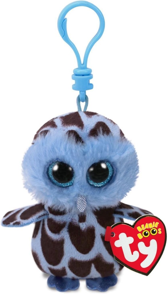 Brelok Sowa Yago Pupilki TY - 9cm