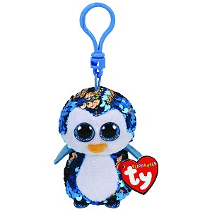 Brelok pingwin Payton Flippables Pupilki TY - 9cm