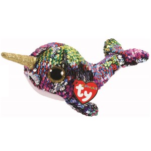 Brelok narwal Calypso Flippables TY - 9cm Brelok narwal Calypso Flippables TY - 9cm
