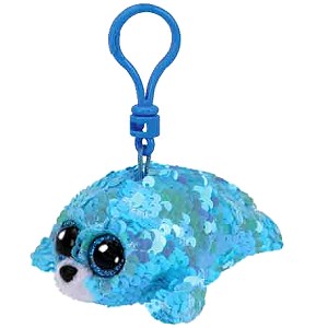 Brelok foka Waves Flippables Pupilki TY - 9cm Brelok foka Waves Flippables Pupilki TY - 9cm