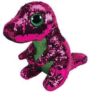 Dinozaur smok Stompy Pupilki Flippables TY - 15cm Dinozaur smok Stompy Pupilki Flippables TY - 15cm
