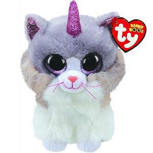 Kot z rogiem Asher Pupilki TY - 15cm Kot z rogiem Asher Pupilki TY - 15cm