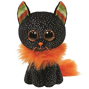 Kotek Halloween Morticia Pupilki TY - 15cm