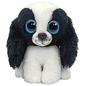 Piesek Czarno-Biały Sissy Pupilki TY - 15cm