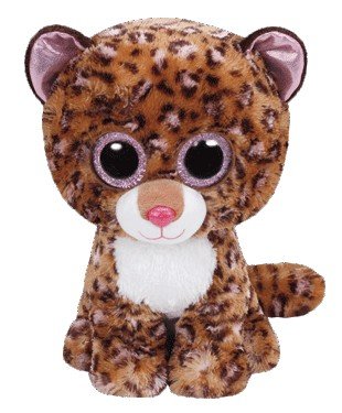 Kot Lampart Patches Pupilki TY - 24cm