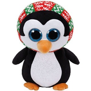 Pingwin Świąteczny Penelope Pupilki TY - 24cm Pingwin Świąteczny Penelope Pupilki TY - 24cm