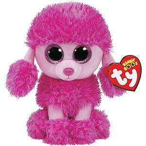 Piesek Pudel Patsy Pupilki TY - 15cm Piesek Pudel Patsy Pupilki TY - 15cm