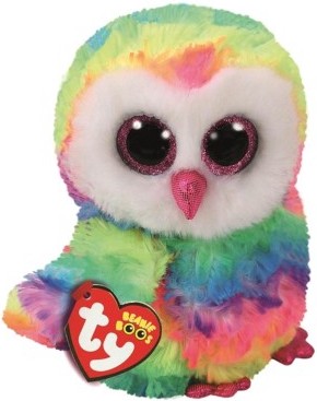 Sowa Owen Pupilki TY - 15cm