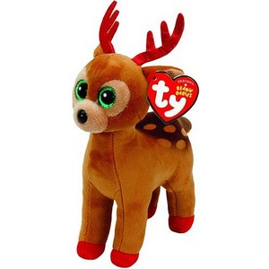 Renifer Świąteczny Tinsel Pupilki TY - 15cm Renifer Świąteczny Tinsel Pupilki TY - 15cm
