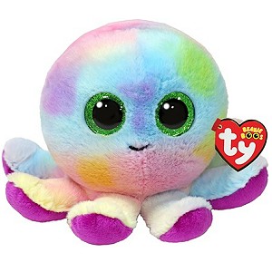 Ośmiornica Bubbles Pupilki TY - 15cm