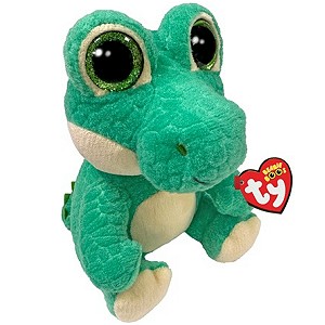 Krokodyl Ernie Aligator Pupilki TY - 15cm