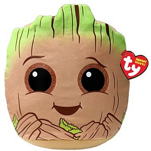 Poduszka Groot Marvel Squishy Ty - 30x22cm