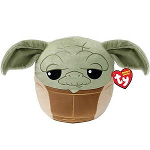 Poduszka Yoda Star Wars Squishy Ty - 22x22cm