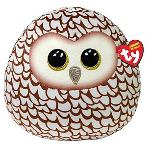 Poduszka Sowa Whoolie Squishy Ty - 30x22cm