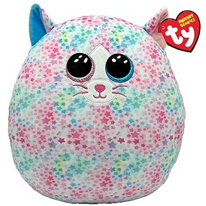 Poduszka Kotek Emma Squishy Ty - 40x30cm