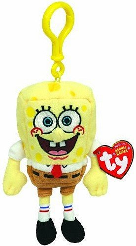 Brelok SpongeBob Bob Gąbka TY - 9cm