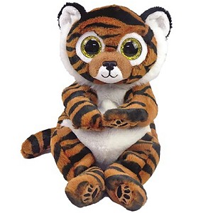 Tygrys brązowy Clawdia Pupilki TY - 15cm Tygrys brązowy Clawdia Pupilki TY - 15cm