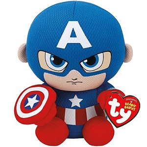 Kapitan Ameryka Captain America Avengers TY - 15cm Kapitan Ameryka Captain America Avengers TY - 15cm