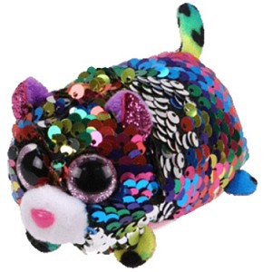 Kotek Leopard Lampart Dotty Flippables Teeny Tys TY - 10cm