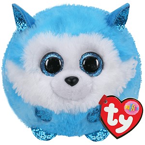 Piesek Husky Kula Prince Puffies TY - 9cm