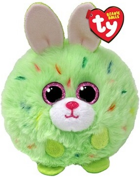 Królik Kula Kiwi Zajączek Puffies TY - 9cm