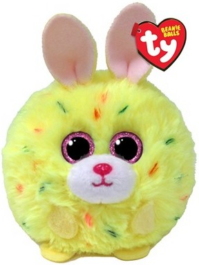 Królik Kula Lemon Zajączek Puffies TY - 9cm