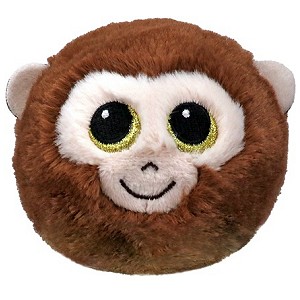 Piłka Małpka Banana Beanie Bouncers TY - 9cm