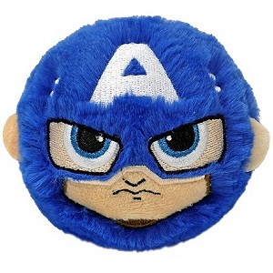 Piłka Kapitan Ameryka Avengers Beanie Bouncers TY - 9cm