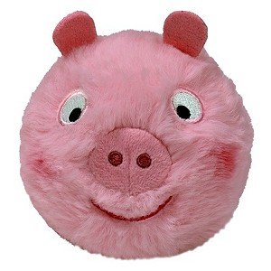 Piłka Peppa Świnka Peppa Beanie Bouncers TY - 9cm