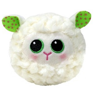 Piłka Owieczka Flouncey Owca Beanie Bouncers TY - 9cm