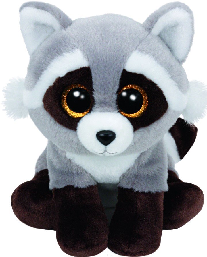 Szop Pracz Bandit Pupilki TY - 24cm