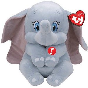 Słonik Dumbo Słoń Disney TY (Głos) - 42cm