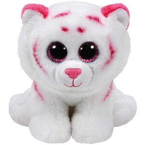 Biało-Różowy Tygrys Tabor Pupilki TY - 24cm Biało-Różowy Tygrys Tabor Pupilki TY - 24cm