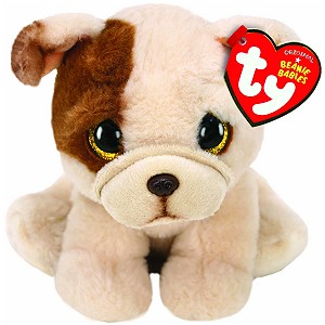 Piesek Buldog Houghie Pupilki TY - 24cm